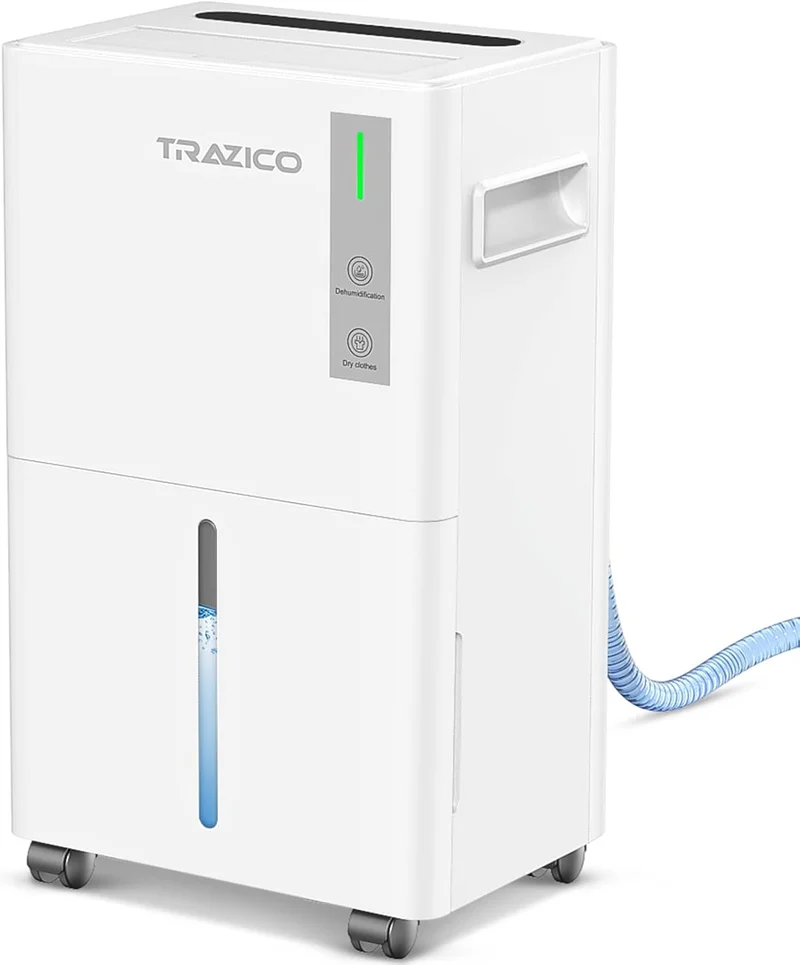 Trazico 21 Pint Home Dehumidifier - Rank 8 in Best Dehumidifier For Basement of 2025