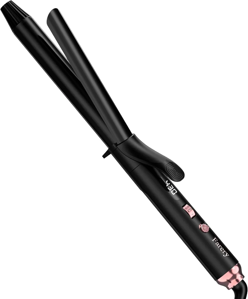 Farery Long Barrel Curling Iron 1 Inch - Rank 6 in Best Curling Iron of 2025