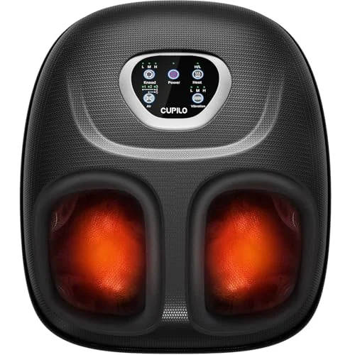 CuPiLo Shiatsu Foot Massager with Heat - Rank 7 in Best Miko Foot Massager of 2025