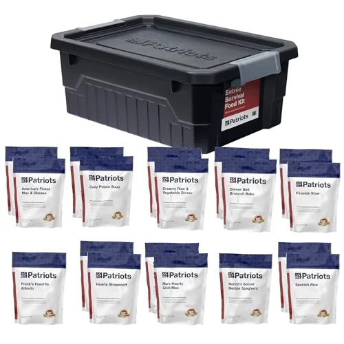4Patriots Emergency Entree Food Kit - Rank 10 in Best Emergency Food Supply of 2025