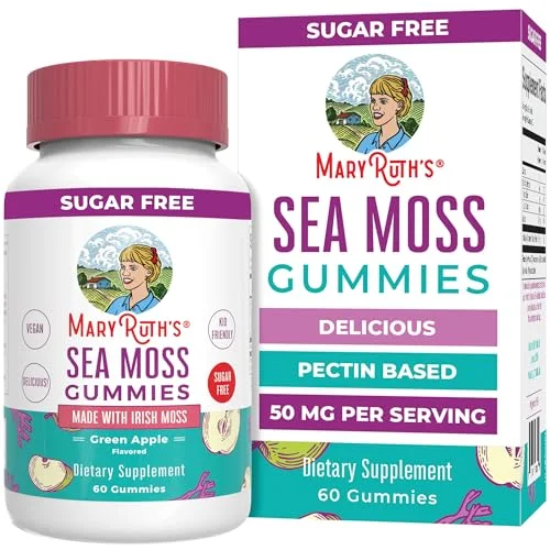 MaryRuth Organics Sugar-Free Sea Moss Gummies - Rank 10 in Best Sea Moss Gummies of 2025