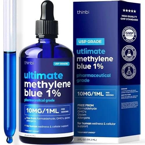Methylene Blue USP Grade Brain Health Supplement - Rank 5 in Best Methylene Blue of 2025