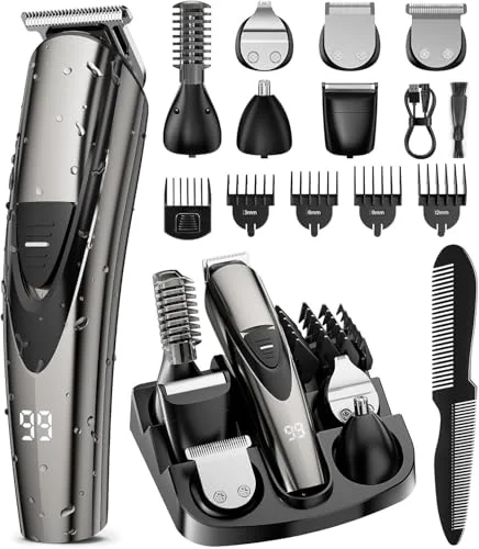 Shpavver Electric Beard Trimmer Grooming Kit - Rank 4 in Best Clippers For Men of 2025