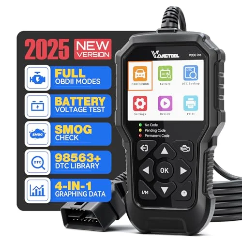 VDIAGTOOL VD30 Pro OBD2 Scanner - Rank 10 in Best Car Code Reader of 2025