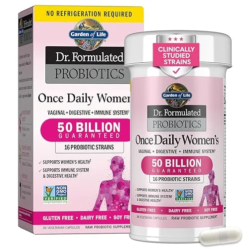 Garden of Life Probiotics for Women 50 Billion - Rank 8 in Best Probiotics of 2025