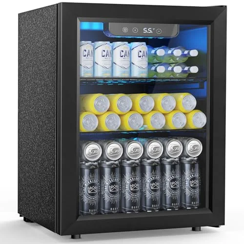 Joy Pebble Mini Fridge 1.7 Cu.Ft Beverage Cooler - Rank 8 in Best Drink Fridge of 2025