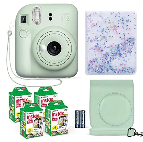 Fujifilm Instax Mini 12 Instant Camera Bundle - Rank 3 in Best Polaroid Camera of 2025