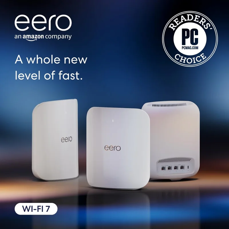 Amazon eero Max 7 Mesh WiFi System - Rank 4 in Mesh Wifi Systems of 2025