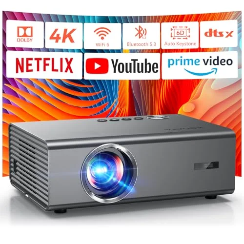 Kogata Smart Projector 4K 850ANSI - Rank 9 in Best Outdoor Short Throw Projector of 2025