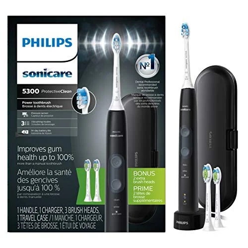 Philips Sonicare ProtectiveClean 5300 Electric Toothbrush Black - Rank 4 in Best Electric Toothbrush of 2025