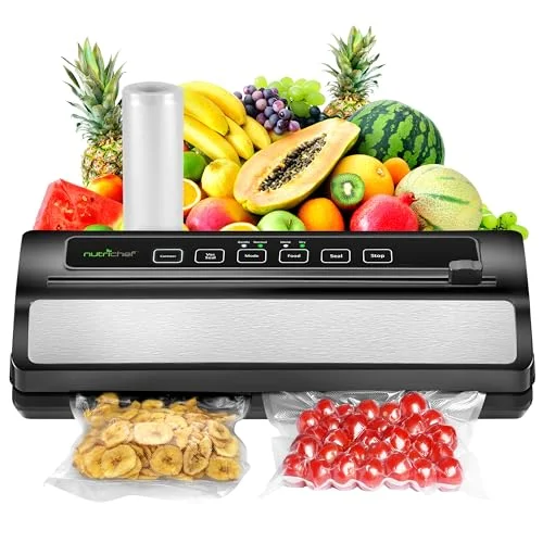 NutriChef Vacuum Sealer Automatic System - Rank 8 in Best Vaccum Sealer of 2025