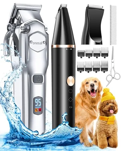oneisall Dog Grooming Kit for Thick Hair - Rank 2 in Best Dog Grooming Kit of 2025