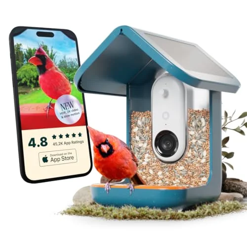 Bird Buddy Pro Solar Smart Bird Feeder - Rank 10 in Best Smart Bird Feeder of 2025
