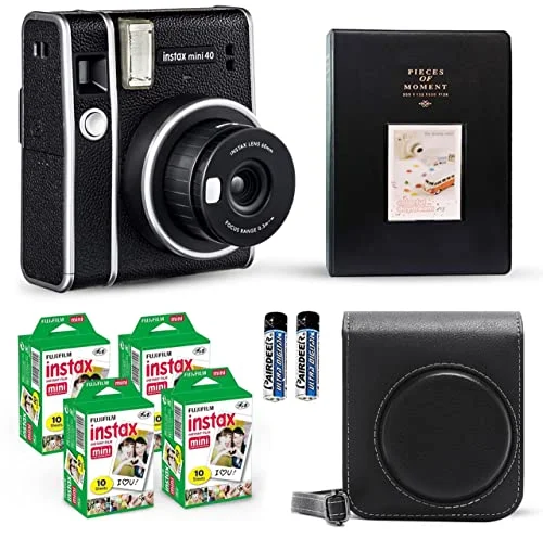Fujifilm Instax Mini 40 Camera Bundle - Rank 6 in Best Polaroid Camera of 2025