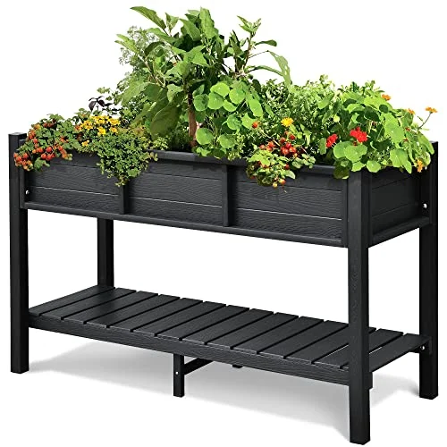 DWVO Raised Garden Bed with Storage - Rank 4 in Best Garden Bed of 2025