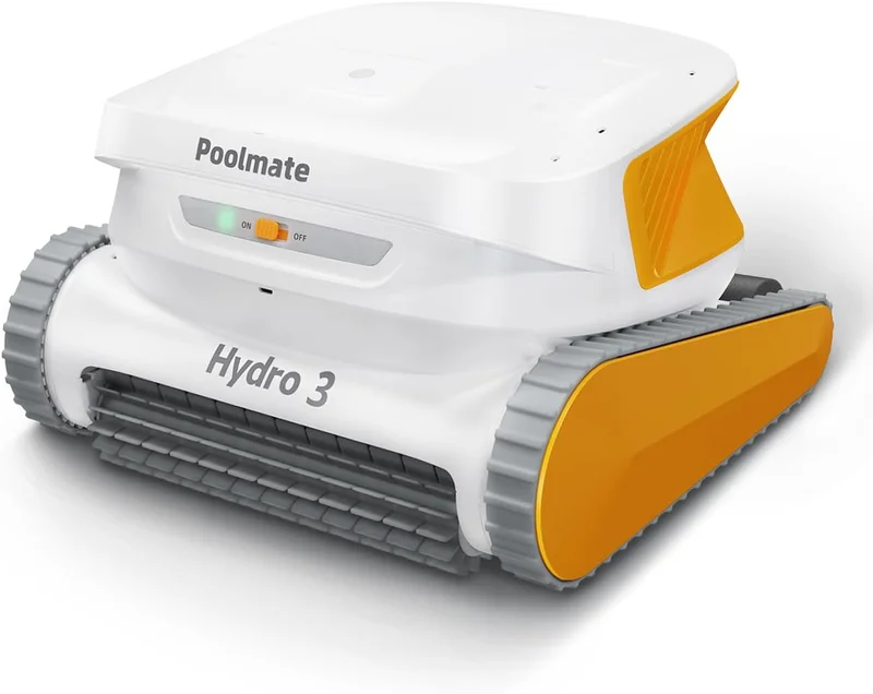 Poolmate Hydro 3 Robotic Pool Cleaner - Rank 8 in Best Dolphin Pool Robot of 2025