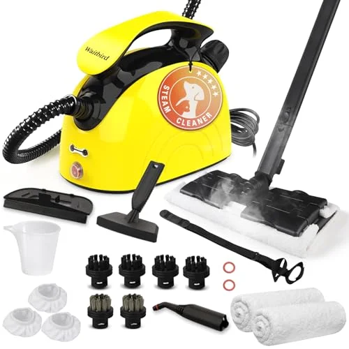 Waitbird Multipurpose Steam Cleaner with 21 Accessories - Rank 8 in Best Steam Mop of 2025