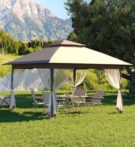 Garvee 13x13 Pop Up Gazebo Tent - Rank 9 in Best Canopy of 2025