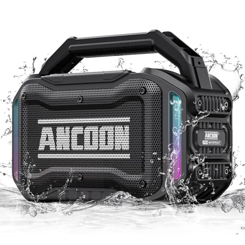 ANCOON 80W Wireless Bluetooth Speaker - Rank 5 in Best Budget Bluetooth Speakers of 2025