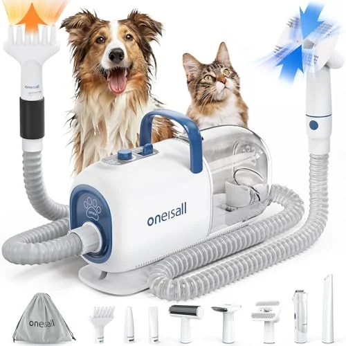 oneisall Dog Vacuum & Dryer Grooming Kit - Rank 4 in Pet Grooming Vacuums of 2025
