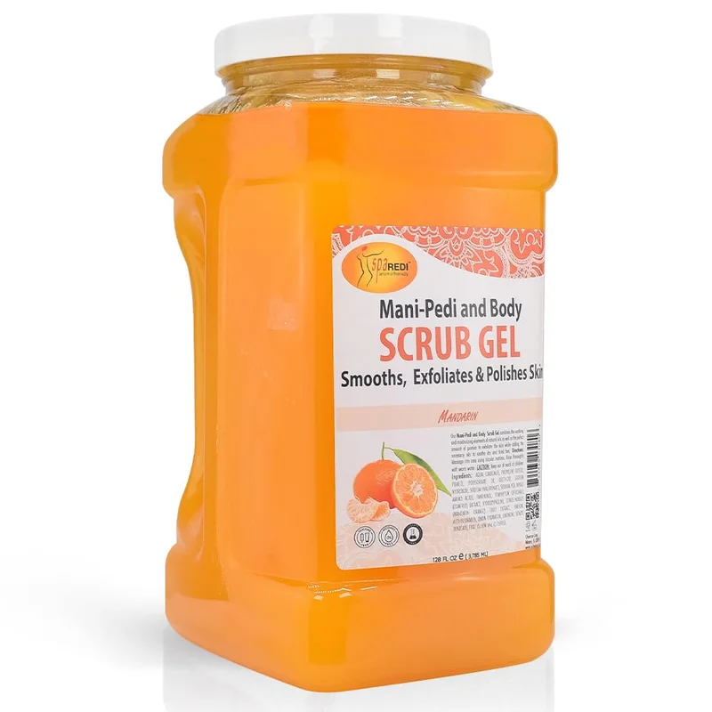 Spa Redi Mandarin Pedi Scrub Gel - Rank 3 in Best Chemical Exfoliant For Feet of 2025