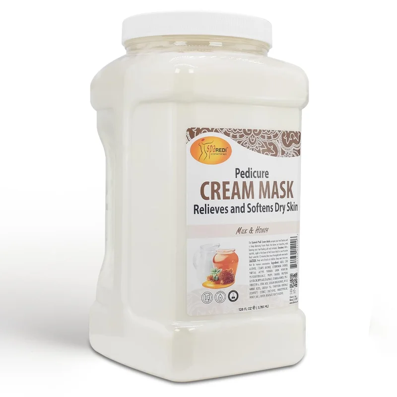 SPA REDI Milk and Honey Cream Mask - Rank 2 in Best Hydrating Foot Mask of 2025