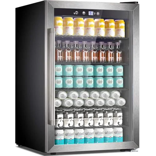 Joy Pebble Mini Fridge Beverage Cooler 145 Can - Rank 6 in Best Outdoor Mini Fridge of 2025