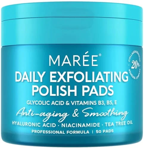 MAREE Exfoliating Glycolic Acid Face Pads - Rank 3 in Best Exfoliating Washcloth of 2025
