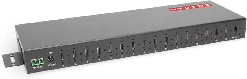Gearmo Rugged 16-Port USB-C Hub 10Gbps - Rank 7 in Best Usb Hub of 2025