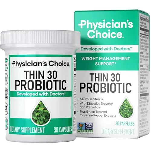Physician's CHOICE Probiotics Weight Management & Bloating - Rank 3 in Best Appetite Suppressant of 2025