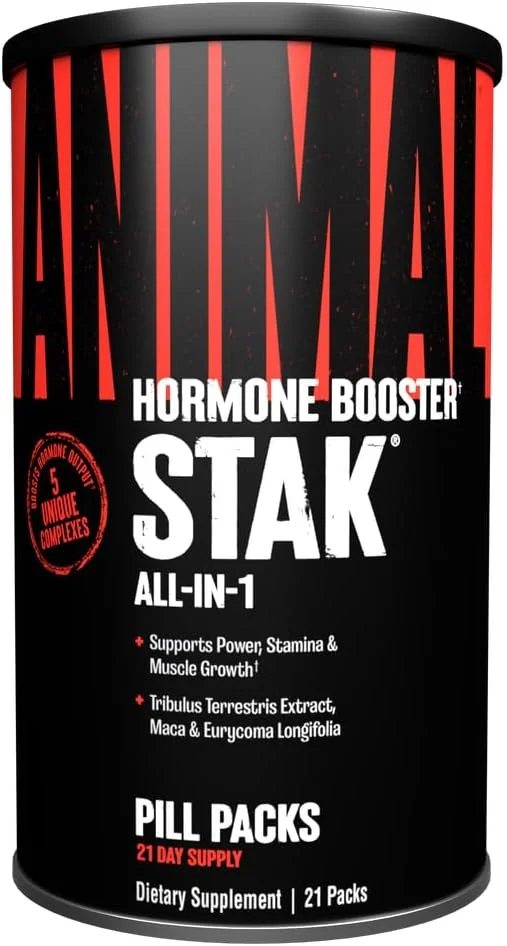 Animal Stak Natural Hormone Booster - Rank 6 in Best Testosterone Boosters of 2025