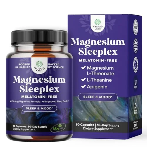 Natures Craft High Absorption Magnesium Sleep Supplement - Rank 8 in Best Magnesium For Sleep of 2025