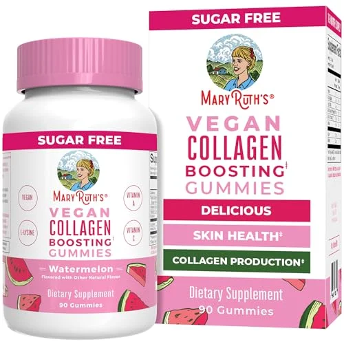 MaryRuth Organics Vegan Collagen Boosting Gummies - Rank 8 in Best Collagen Gummies of 2025