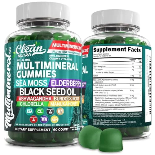 Clean Nutra Sea Moss Gummies - Rank 8 in Best Sea Moss Gummies of 2025