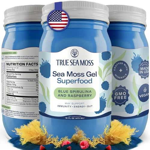 TrueSeaMoss Wildcrafted Irish Sea Moss Gel - Rank 4 in Best Irish Sea Moss Gel of 2025