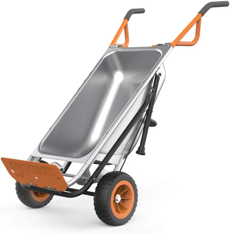 Worx Aerocart 8-in-1 Garden Cart Wheelbarrow - Rank 3 in Best Wheelbarrows of 2025