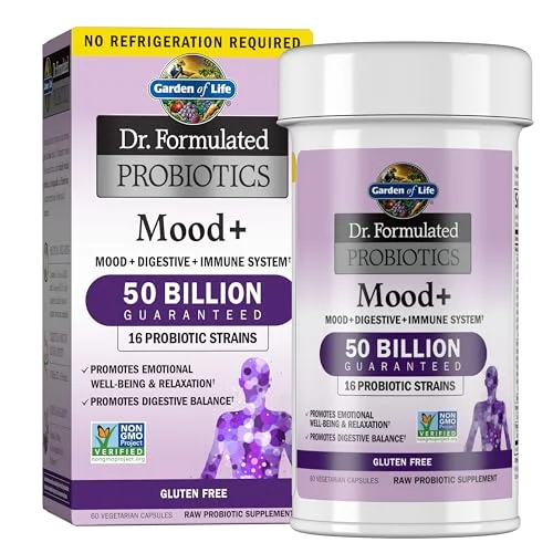 Garden of Life Probiotics Mood+ Supplement - Rank 8 in Best Olly Probiotic of 2025