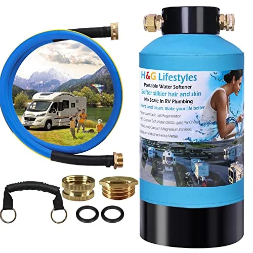 H&G lifestyles Portable Water Softener for RV 16,000 Grains - Rank 10 in Best Water Softener of 2025