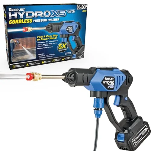 Ontel Turbo Jet HydroX5 Pro Cordless Pressure Washer - Rank 7 in Best Small Washer of 2025