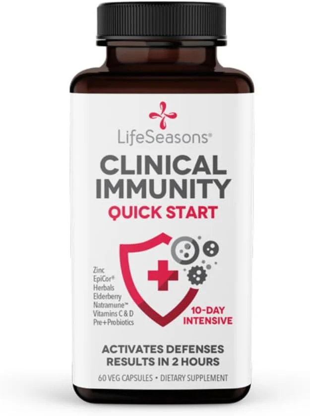 LifeSeasons Clinical Immunity Quick-Start Supplement - Rank 5 in Best Immune System Support of 2025