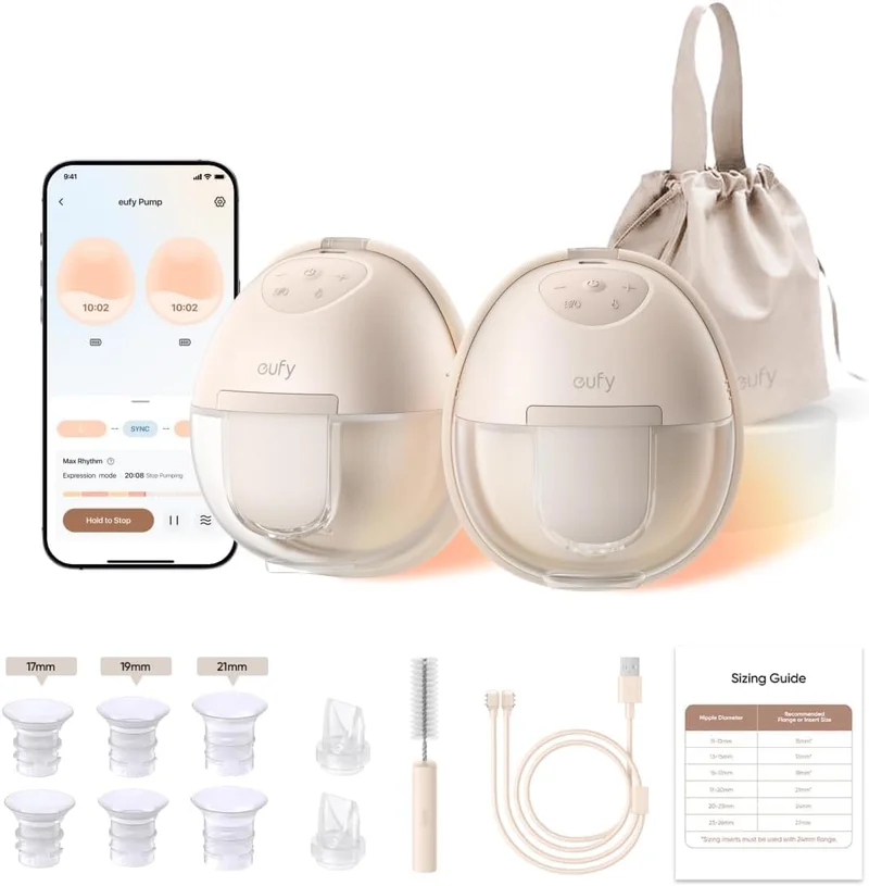 eufy Security S1 Wearable Breast Pump - Rank 4 in Best Wearable Breast Pump of 2025