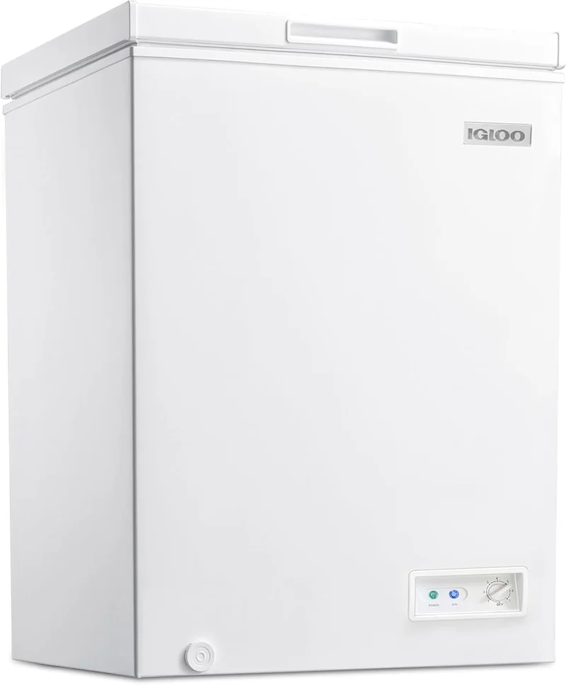 Igloo 3.5 Cu.Ft. Chest Freezer White - Rank 8 in Best Chest Freezer of 2025
