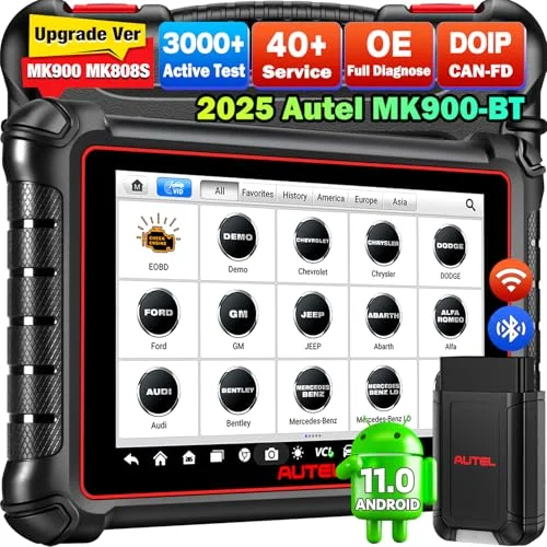 Autel MaxiCOM MK900BT Diagnostic Tool - Rank 10 in Best Scan Tool of 2025