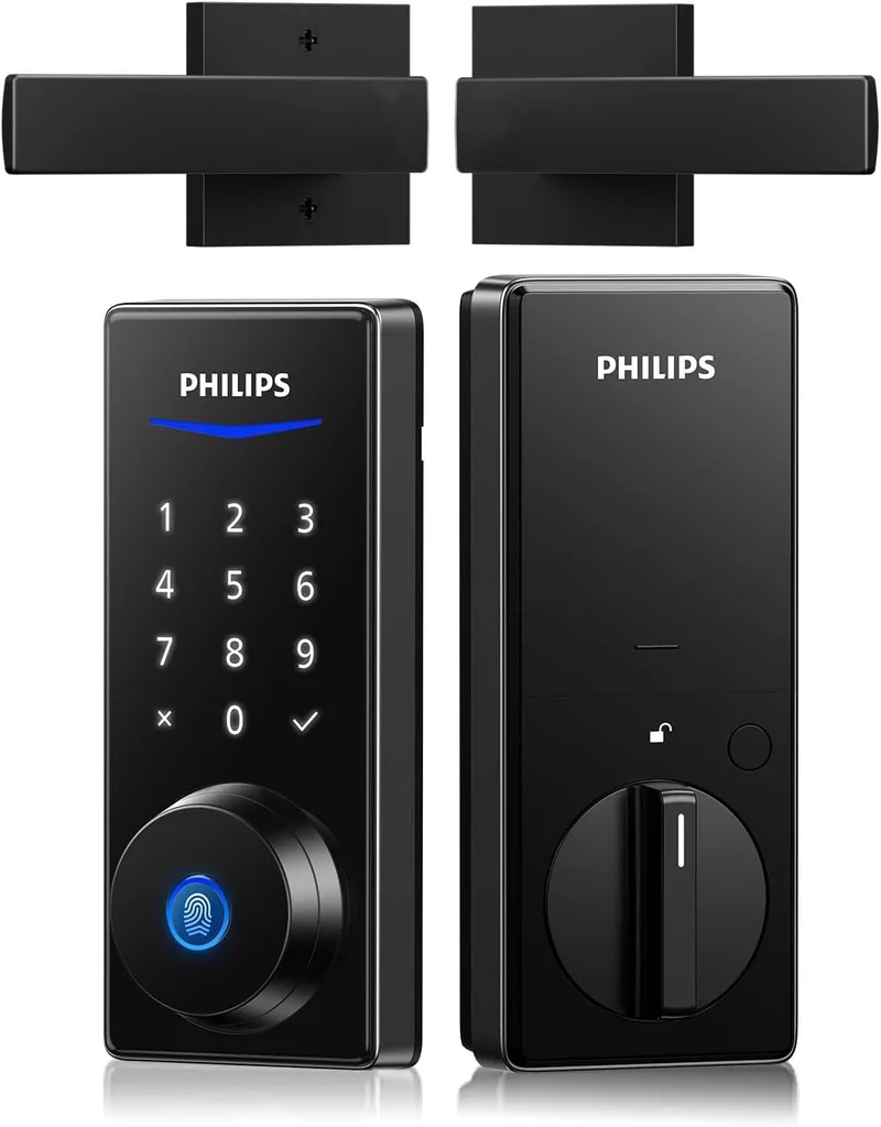 Philips Fingerprint Electronic Door Lock Set - Rank 8 in Best Keyless Door Lock of 2025