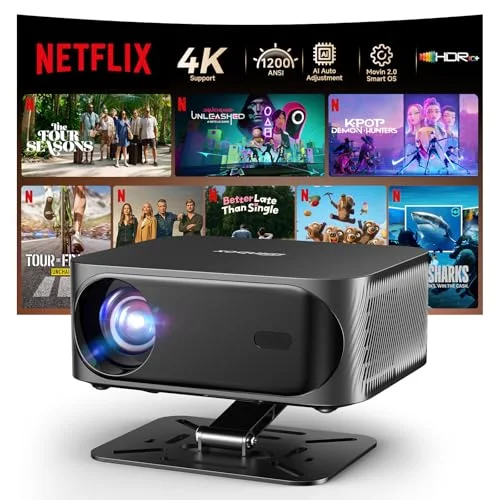 iSinbox Outdoor Projector with Wifi 6 and Bluetooth - Rank 9 in Best Outdoor Projectors of 2025