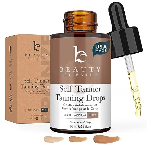 Beauty by Earth Self Tanning Drops - Rank 3 in Best Self Tanners of 2025