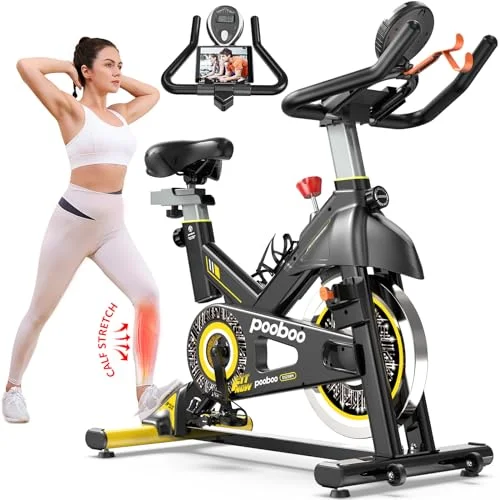 Pooboo Magnetic Resistance Indoor Exercise Bike - Rank 5 in Best Indoor Cycling Bike of 2025