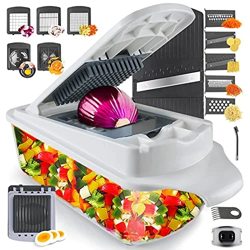 RüK 22-in-1 Vegetable Chopper Slicer Dicer - Rank 8 in Best Vegetable Chopper of 2025