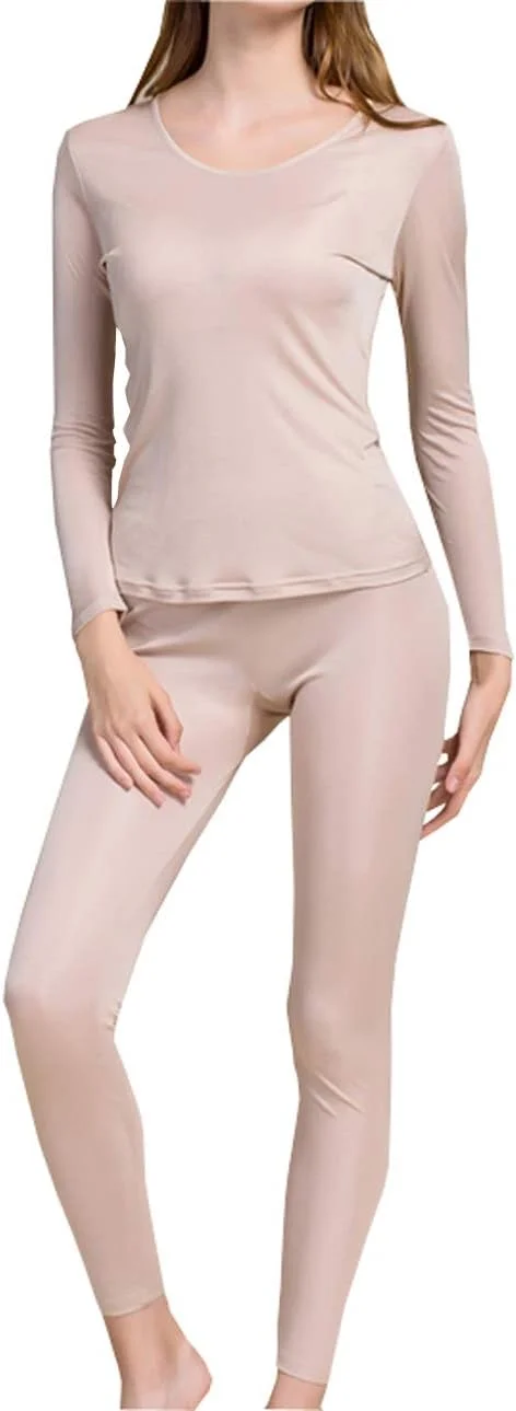 Grenasasilk Women's Silk Thermal Underwear Set - Rank 3 in Best Long Johns of 2025