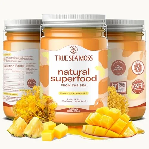 TrueSeaMoss Wildcrafted Irish Sea Moss Gel - Rank 3 in Best Irish Sea Moss Gel of 2025